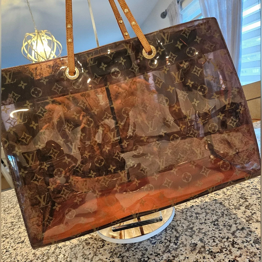 🔥SOLD! Limited Edition LV Ambre cabas cruise GM.🔥  Y2K  Discontinued - Picture 3 of 15